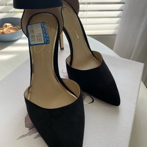 Jessica Simpson Black Stiletto Heel Size 7.5